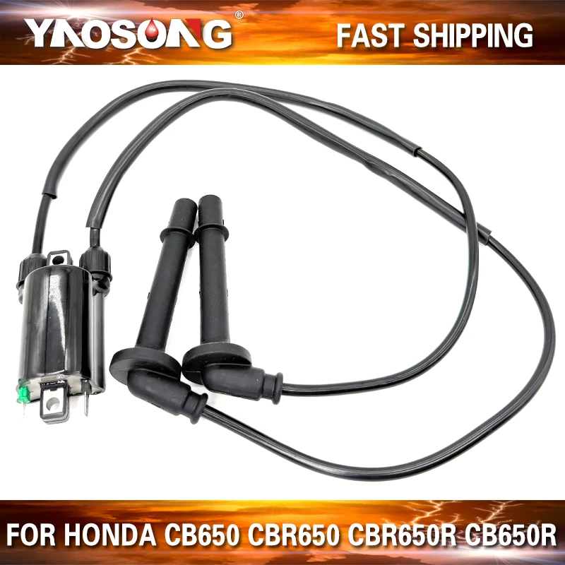 Motorcycle Ignition Coil For Honda CB650 CBR650 CBR650R CB650R EFI Motorbike Ignition Wire Cap Set Replacement 30500-422-003
Motorcycle Ignition Coil For Honda CB650 CBR650 CBR650R CB650R EFI Motorbike Ignition Wire Cap Set Replacement 30500-422-003