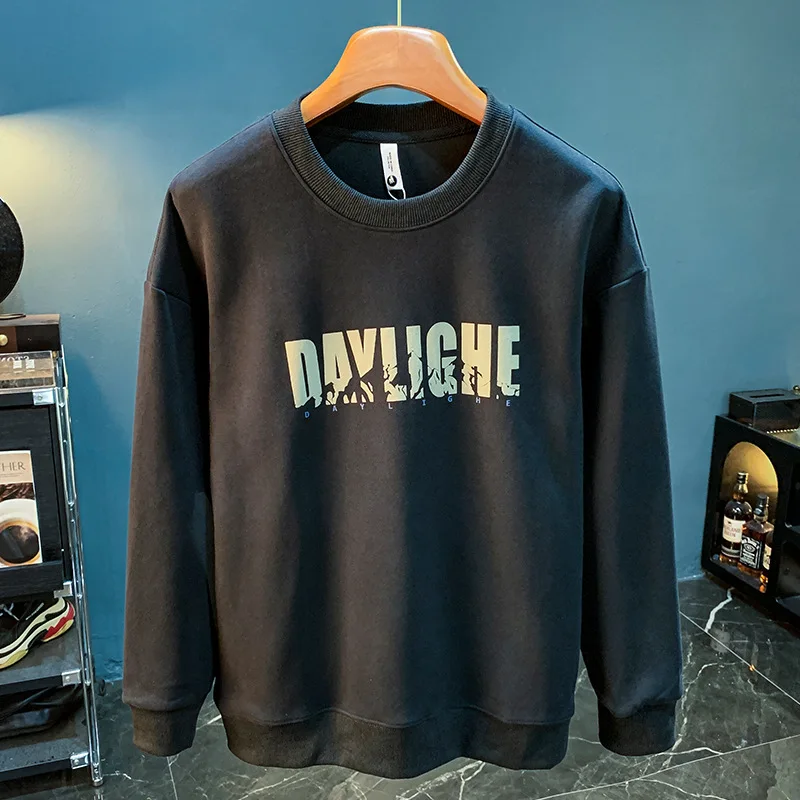 Casual sweatshirt men's spring and autumn fashionable printed loose long-sleeved shirt American round neck pullover sweater
Casual sweatshirt men's spring and autumn fashionable printed loose long-sleeved shirt American round neck pullover sweater