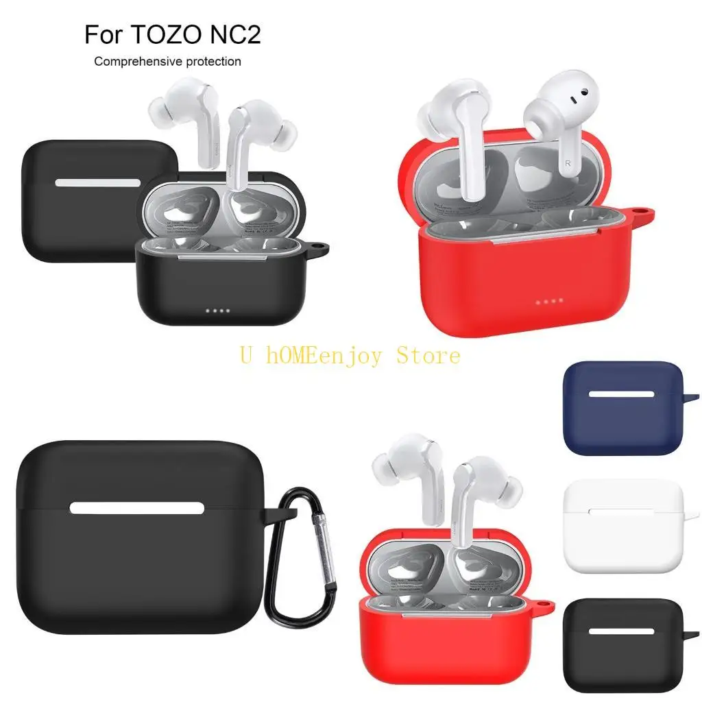 Защитный чехол для беспроводных наушников B0KF для TOZO NC2, водонепроницаемый противоударный моющийся силиконовый чехол
Защитный чехол для беспроводных наушников B0KF для TOZO NC2, водонепроницаемый противоударный моющийся силиконовый чехол