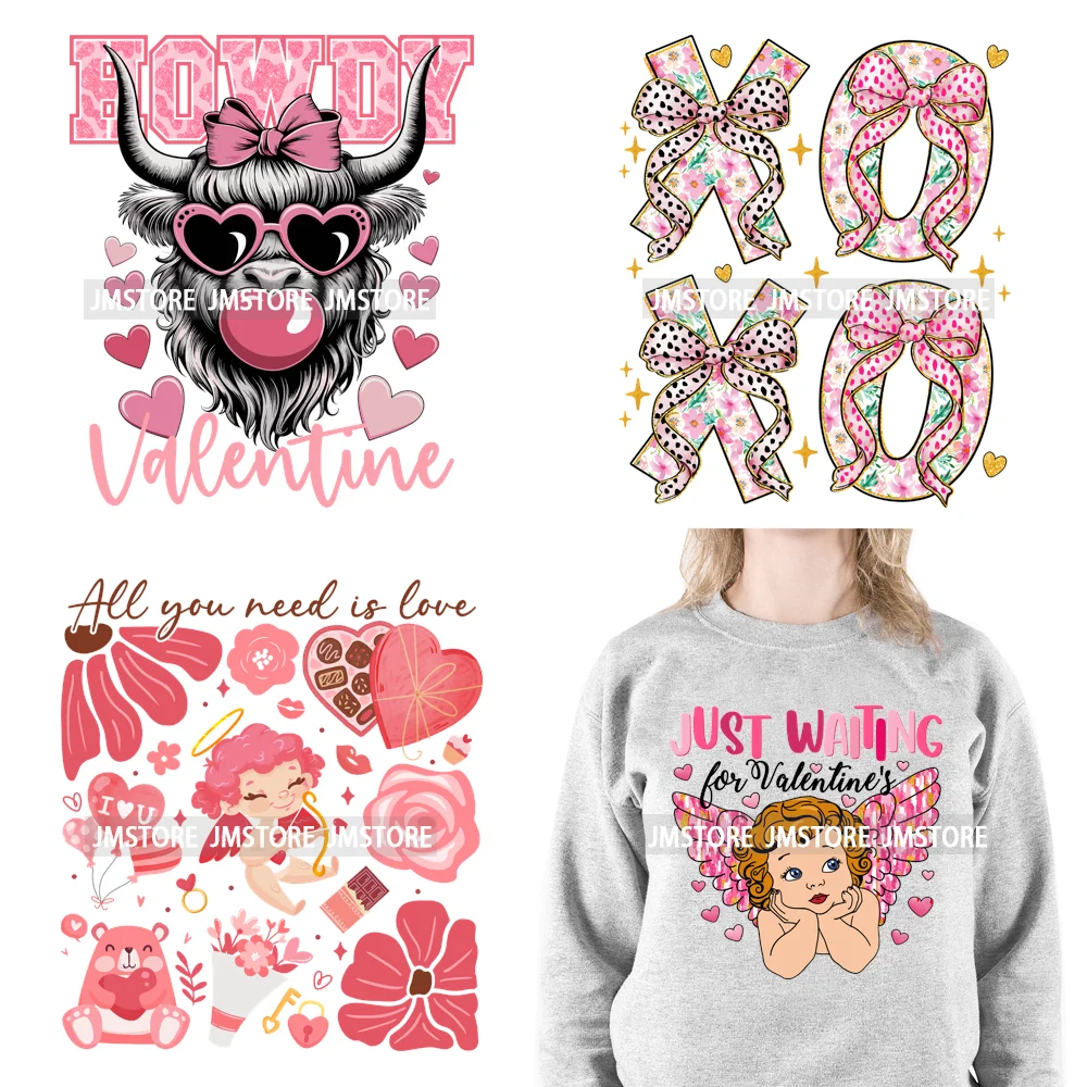 Sweet XOXO Howdy Valentine Season Heart Love Vibes Coquette Bow Iron On DTF Transfers Stickers Ready To Press For Clothes
Sweet XOXO Howdy Valentine Season Heart Love Vibes Coquette Bow Iron On DTF Transfers Stickers Ready To Press For Clothes