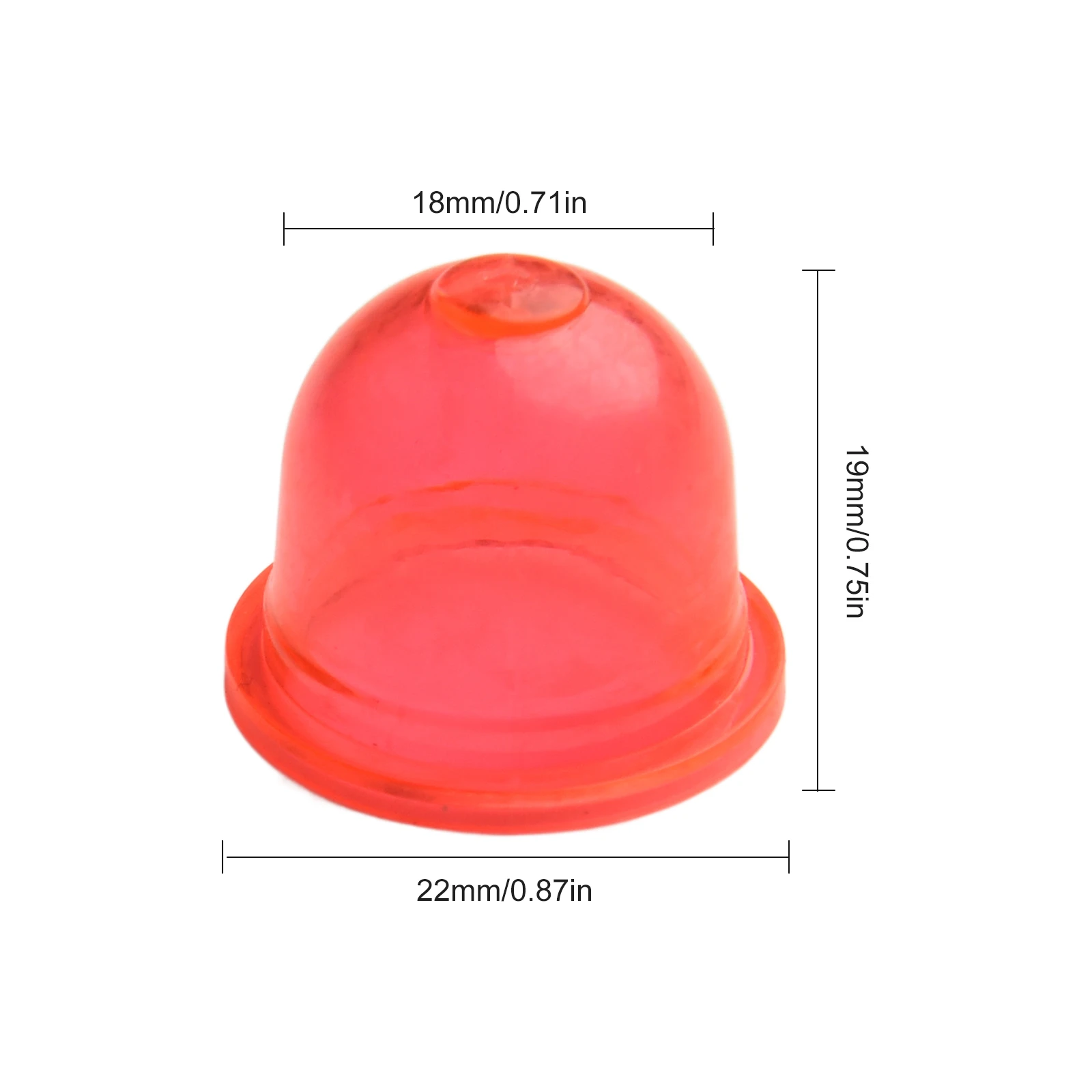 Pack of 10 For Primer Bulbs for 22mm Diameter Compatible with FS75 FS74 FS76 For FS80 and Related Gas String Trimmers
Pack of 10 For Primer Bulbs for 22mm Diameter Compatible with FS75 FS74 FS76 For FS80 and Related Gas String Trimmers