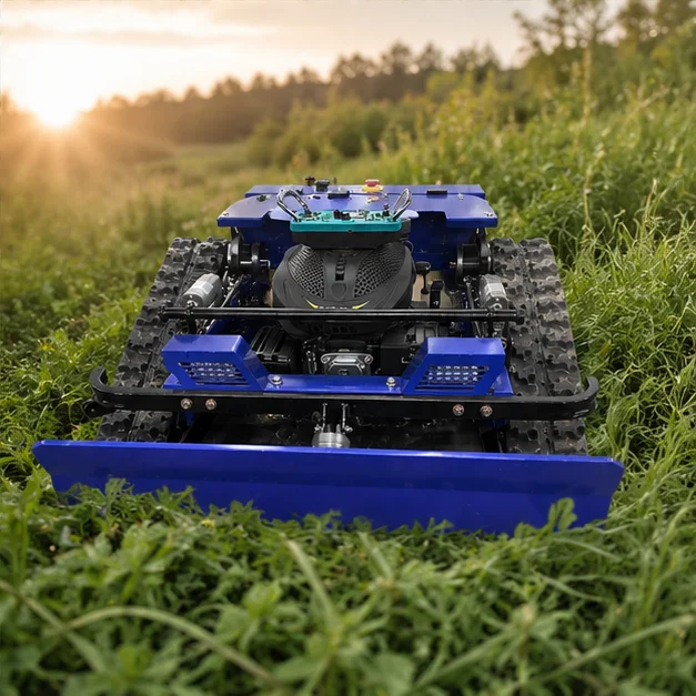 Customizable Lawn Mower Remote Controlled Track Design for Orchard Farm Weed Cutting Powerful Driving Force
Customizable Lawn Mower Remote Controlled Track Design for Orchard Farm Weed Cutting Powerful Driving Force