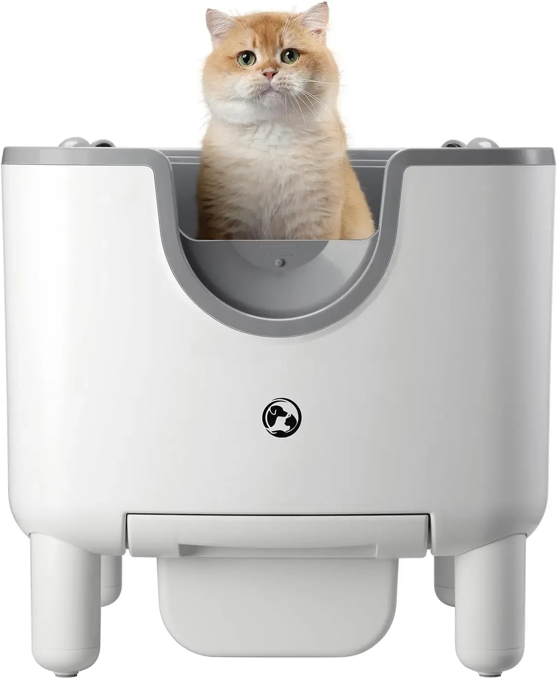 F6G Litter Box Self Cleaning with Multiple Sensors Safe for Cats Easy Maintenance Trash Bags Included
F6G Litter Box Self Cleaning with Multiple Sensors Safe for Cats Easy Maintenance Trash Bags Included