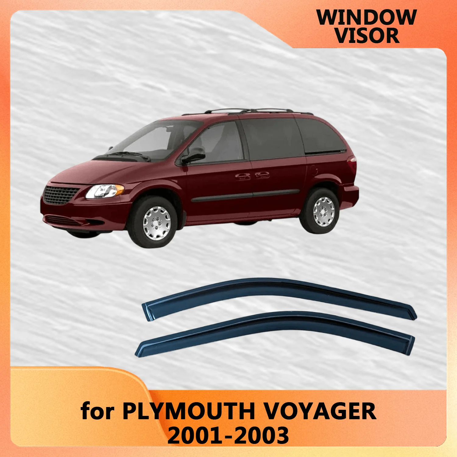 Оконный козырек для PLYMOUTH VOYAGER 2001 2002 2003, ветровые дефлекторы, защита от дождя, дверной козырек, вентиляционные шторы, внешние детали вентилятора
Оконный козырек для PLYMOUTH VOYAGER 2001 2002 2003, ветровые дефлекторы, защита от дождя, дверной козырек, вентиляционные шторы, внешние детали вентилятора