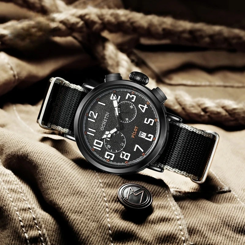 Leisure Sports Atmospheric Simple Creative Nylon Series Men's Watches Multifunction Quartz Movement Men's Quartz Watch
Leisure Sports Atmospheric Simple Creative Nylon Series Men's Watches Multifunction Quartz Movement Men's Quartz Watch