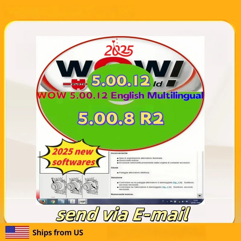 2025 Wow 5.00.12 Diagnostic Magic 5.00.8 R2, with Kengen Tool, 9 Languages at Your Fingertips, Diagnosis Without Borders
2025 Wow 5.00.12 Diagnostic Magic 5.00.8 R2, with Kengen Tool, 9 Languages at Your Fingertips, Diagnosis Without Borders