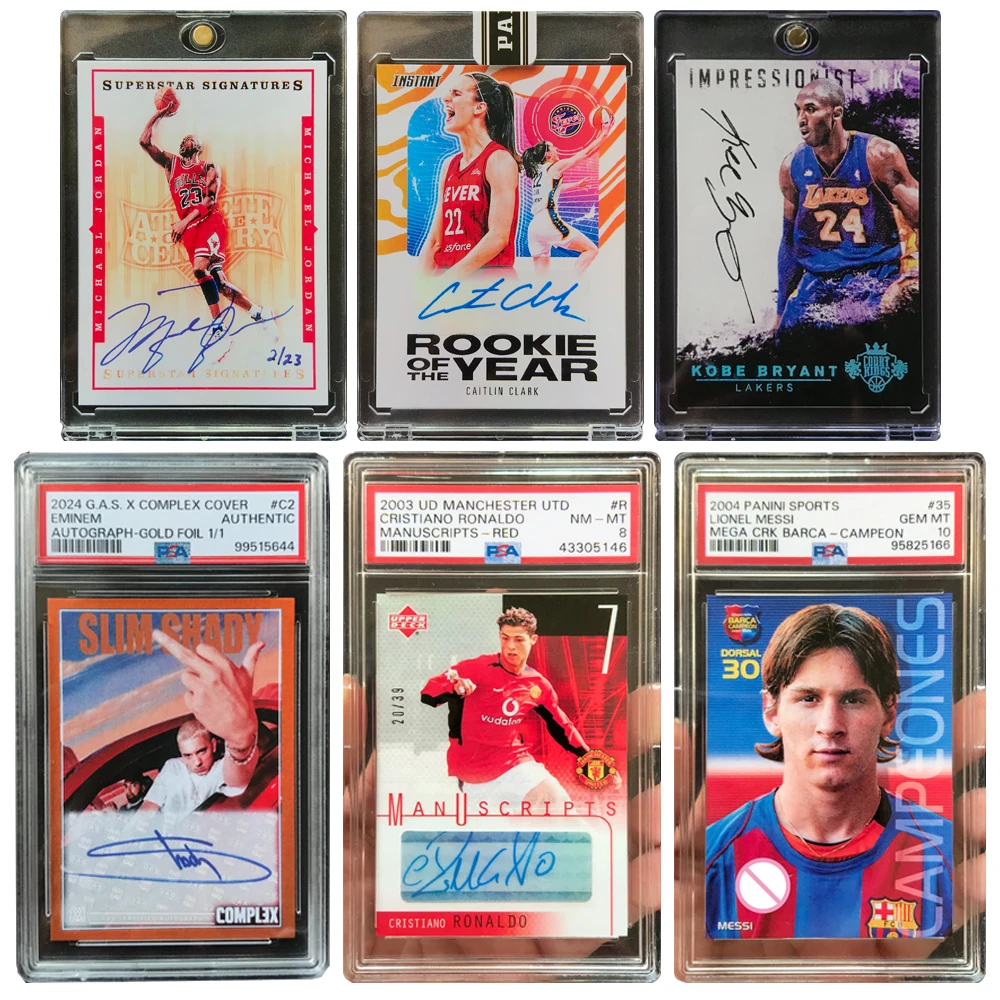PANINI DIY homemade Jordan Messi Ronaldo Kobe Peppa Books Caitlyn Clark Autographed Rated Trading Card Brick Holiday Gift
PANINI DIY homemade Jordan Messi Ronaldo Kobe Peppa Books Caitlyn Clark Autographed Rated Trading Card Brick Holiday Gift
