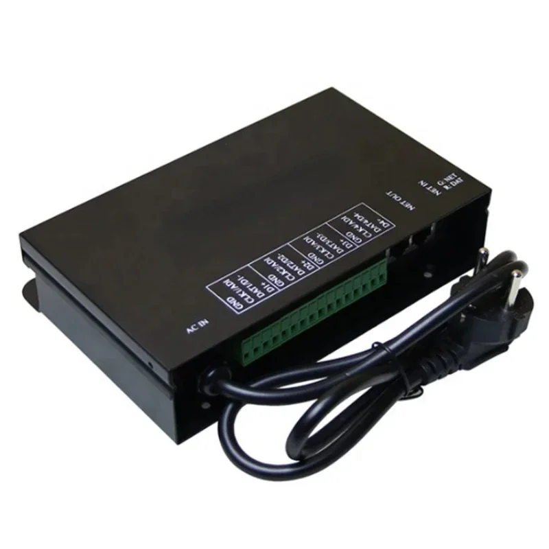 Лидер продажOEM Plug EU AU US H803TV H802RA H801RC DMX SPI Цифровая 4-портовая светодиодная лента DVI Online Master Controller
Лидер продажOEM Plug EU AU US H803TV H802RA H801RC DMX SPI Цифровая 4-портовая светодиодная лента DVI Online Master Controller