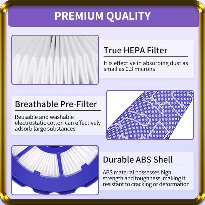 -A95Z Replacement Filters For Dyson DC50 Animal Multi Floor Complete Vacuum Cleaner Parts Filter Replace Part 965081-01, 96508
-A95Z Replacement Filters For Dyson DC50 Animal Multi Floor Complete Vacuum Cleaner Parts Filter Replace Part 965081-01, 96508