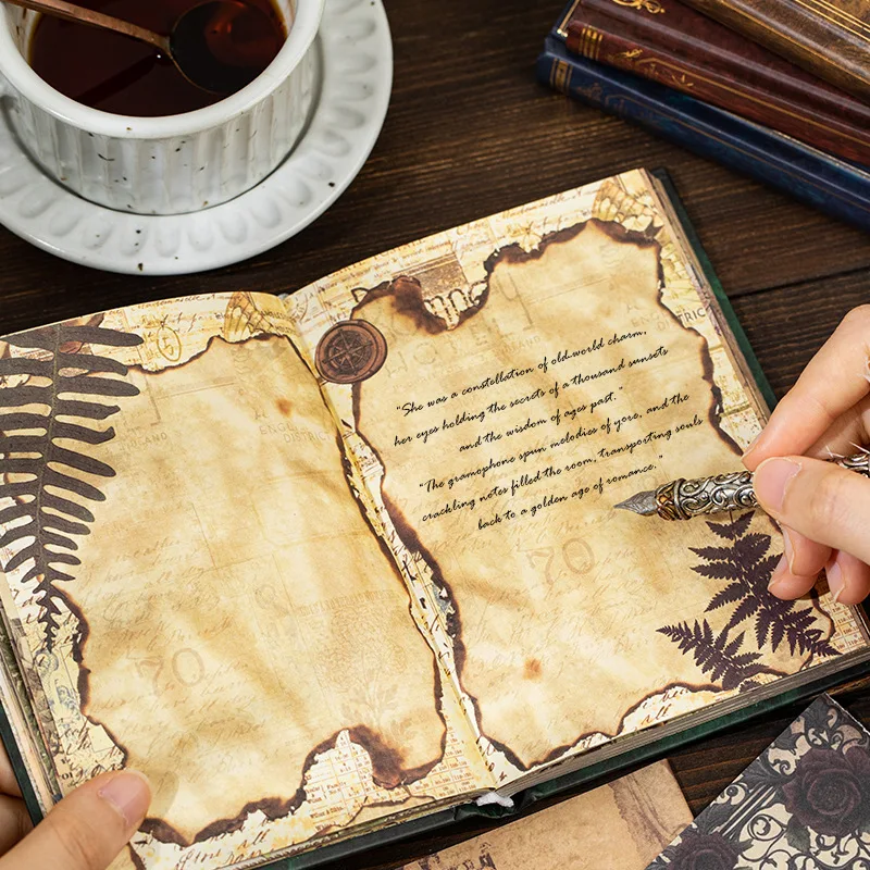 192pcs/lot Memo Pads Material Paper An ode to a distant land Junk Journal Scrapbooking Cards Retro Background Decoration Paper
192pcs/lot Memo Pads Material Paper An ode to a distant land Junk Journal Scrapbooking Cards Retro Background Decoration Paper