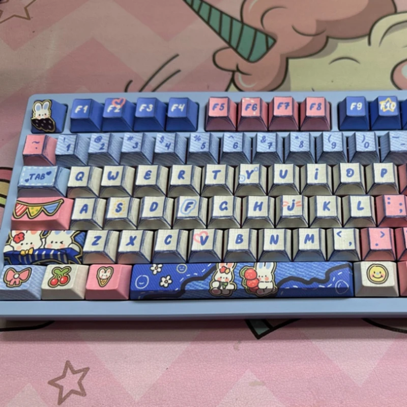 Longcheng Cowboy BunnyKeycap Set PBT Material Full 5-Side Printing MDA Profile for Longcheng Hi75 Hi8 Full Set Custom Durable
Longcheng Cowboy BunnyKeycap Set PBT Material Full 5-Side Printing MDA Profile for Longcheng Hi75 Hi8 Full Set Custom Durable
