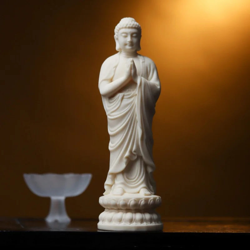 Ivory Nut Carved Amitabha Statue20*6*6cmHome Living Room Desktop Wooden Cultural Artifact Crafts Ornaments
Ivory Nut Carved Amitabha Statue20*6*6cmHome Living Room Desktop Wooden Cultural Artifact Crafts Ornaments