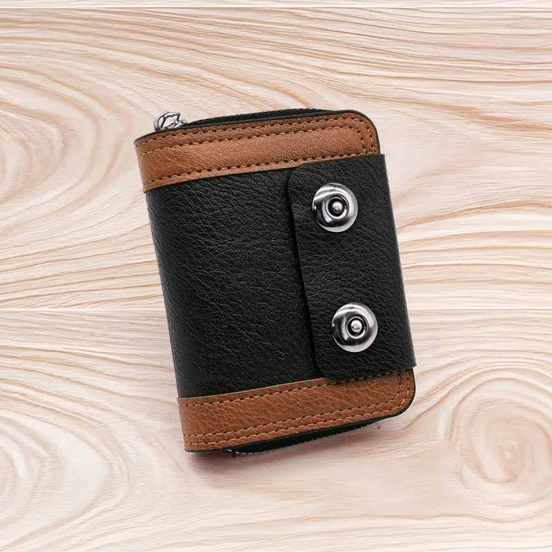 Кожаный кошелек-картхолдер из ПУ кожи, мужской, для путешествий и бизнеса, с двойной застежкой-молнией, короткий, для монет, многофункциональный, для денег
Кожаный кошелек-картхолдер из ПУ кожи, мужской, для путешествий и бизнеса, с двойной застежкой-молнией, короткий, для монет, многофункциональный, для денег