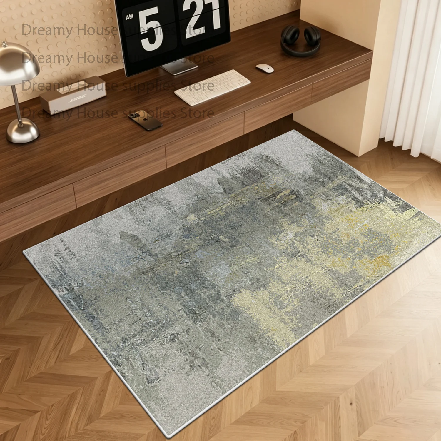 Abstract Study Computer Desk Chair Mat Light Luxury Decoration Home Bedroom Bedside Area Rug Living Room Machine Washable Carpet
Abstract Study Computer Desk Chair Mat Light Luxury Decoration Home Bedroom Bedside Area Rug Living Room Machine Washable Carpet