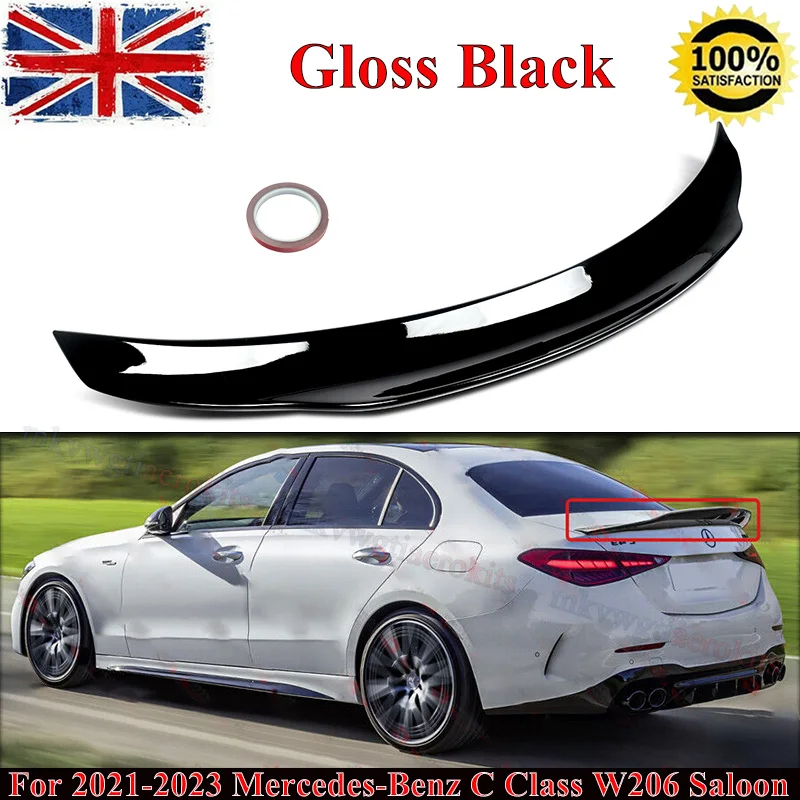 Rear Tail Wings For Mercedes Benz W206 C300 Sedan 2021-2023 PSM Style Trunk Spoiler Glossy Black
Rear Tail Wings For Mercedes Benz W206 C300 Sedan 2021-2023 PSM Style Trunk Spoiler Glossy Black