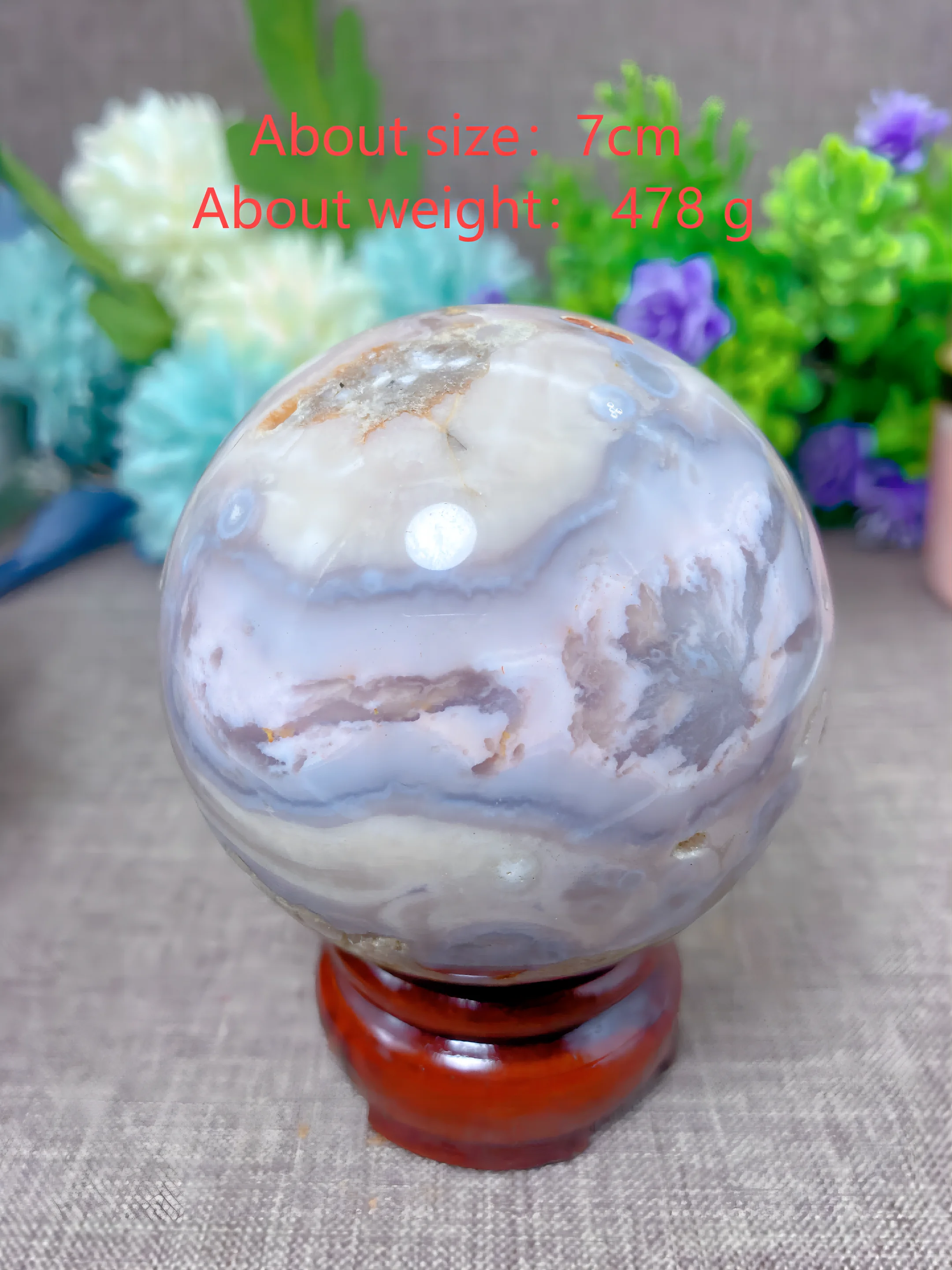 Natural Flower Agate Ball Crystals Blue Flower Agate Sphere Druzy Polished Reiki High Quality Painting Room Decor Energy Gift
Natural Flower Agate Ball Crystals Blue Flower Agate Sphere Druzy Polished Reiki High Quality Painting Room Decor Energy Gift