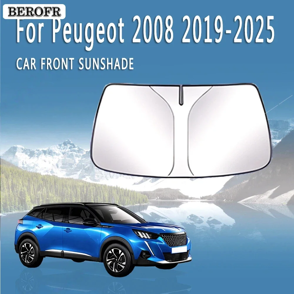 Car Front Windshield Sunshade Heat Insulation Sun Visor Summer Auto Accessories For Peugeot 2008 2019~2025 2020 2021 2022 2023
Car Front Windshield Sunshade Heat Insulation Sun Visor Summer Auto Accessories For Peugeot 2008 2019~2025 2020 2021 2022 2023