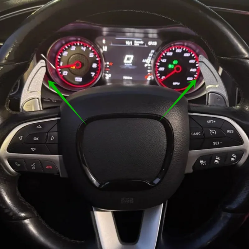 Steering Wheel Direct Shift Paddle Gear Shifter Extension For Dodge Challenger/Charger 2015-2020 Aluminum Car Accessories 2pcs
Steering Wheel Direct Shift Paddle Gear Shifter Extension For Dodge Challenger/Charger 2015-2020 Aluminum Car Accessories 2pcs