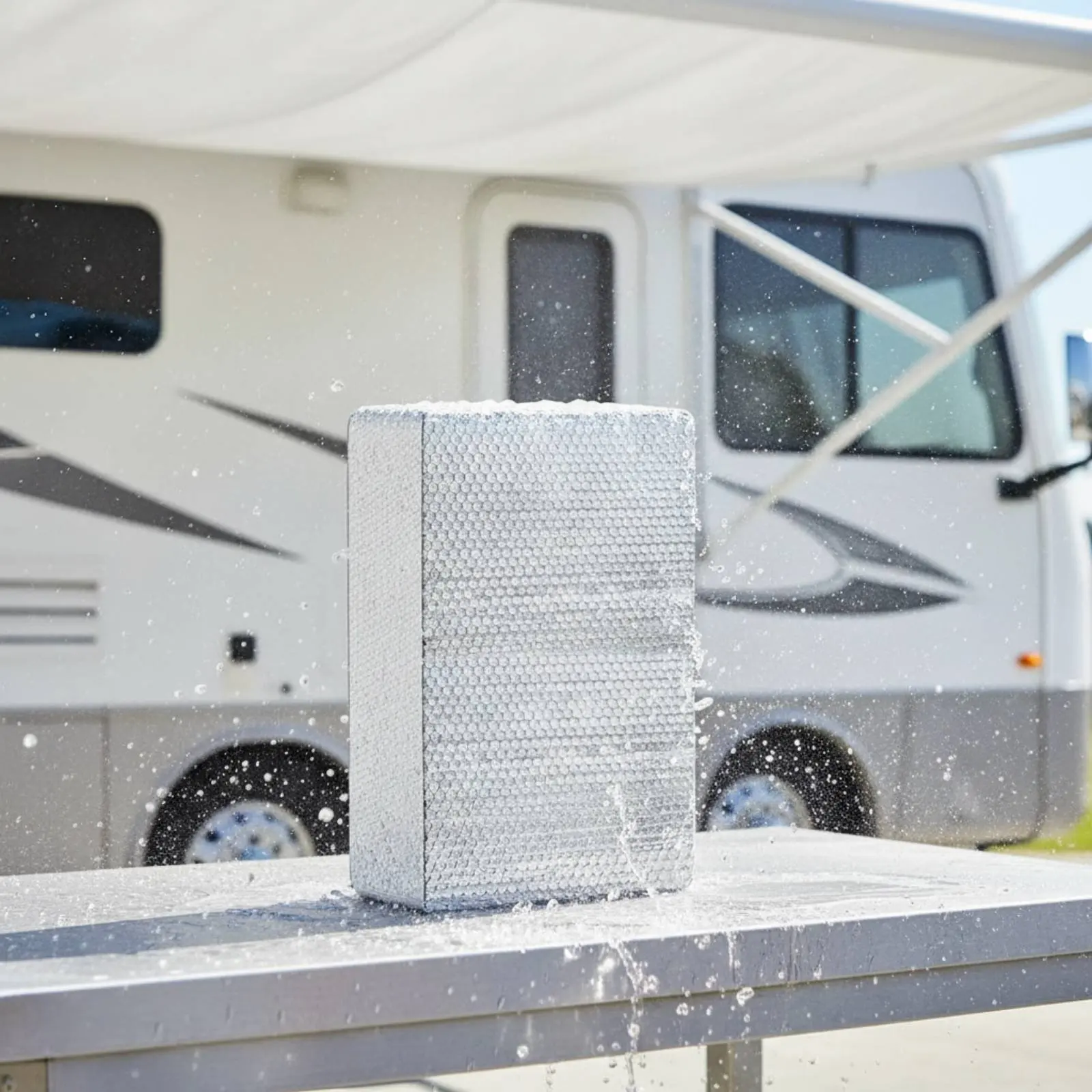 RV Roof Vent Thermal Barrier Waterproof RV Vent Thermal Barrier Travel Trailer Roof Vent Pad Non-Slip Thermal Vent Pillow
RV Roof Vent Thermal Barrier Waterproof RV Vent Thermal Barrier Travel Trailer Roof Vent Pad Non-Slip Thermal Vent Pillow