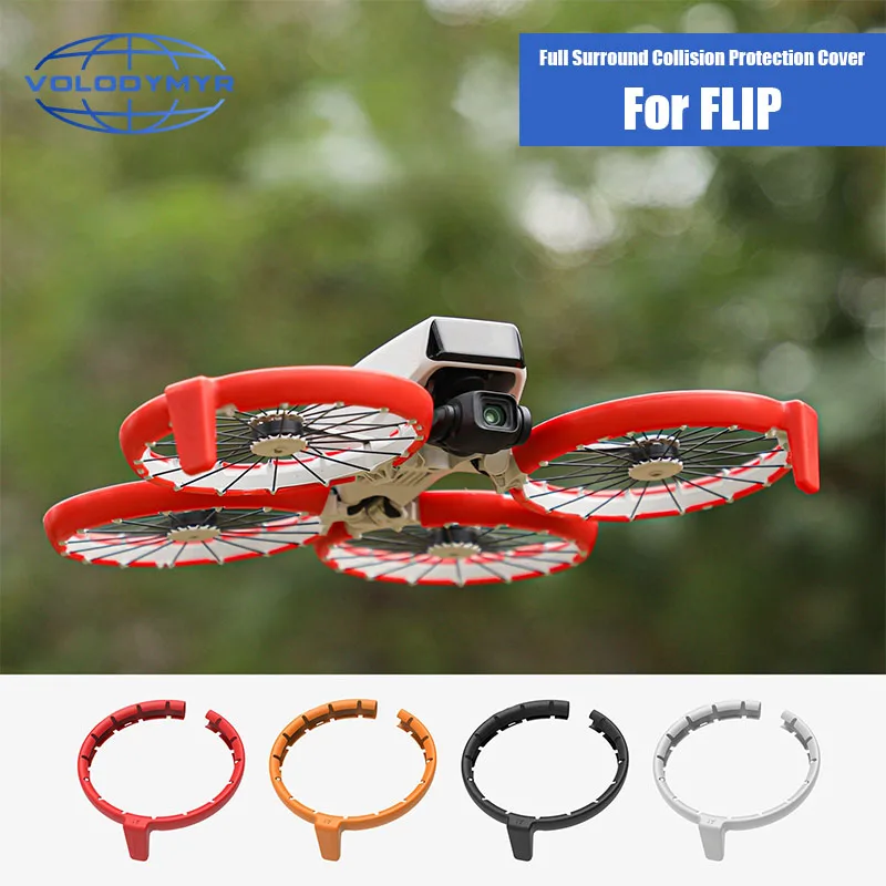 Volodymyr for DJI Flip Anti-collision Propellers Bumper Protection Rings Plastic Anti-drop Lightweight Guard for DJI Flip Drone
Volodymyr for DJI Flip Anti-collision Propellers Bumper Protection Rings Plastic Anti-drop Lightweight Guard for DJI Flip Drone