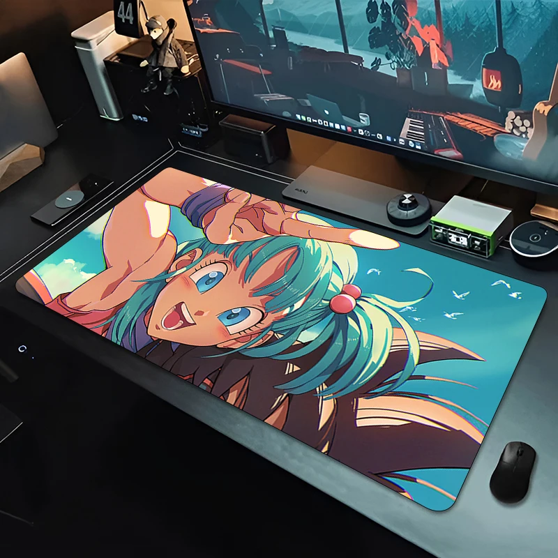 DBZ kawaii Mouse Pad E-sports Players Game Rubber Keyboard Pad Dragon Ball Bulma Anime Desk Mat Mini Pc Office Computer Mousepad
DBZ kawaii Mouse Pad E-sports Players Game Rubber Keyboard Pad Dragon Ball Bulma Anime Desk Mat Mini Pc Office Computer Mousepad