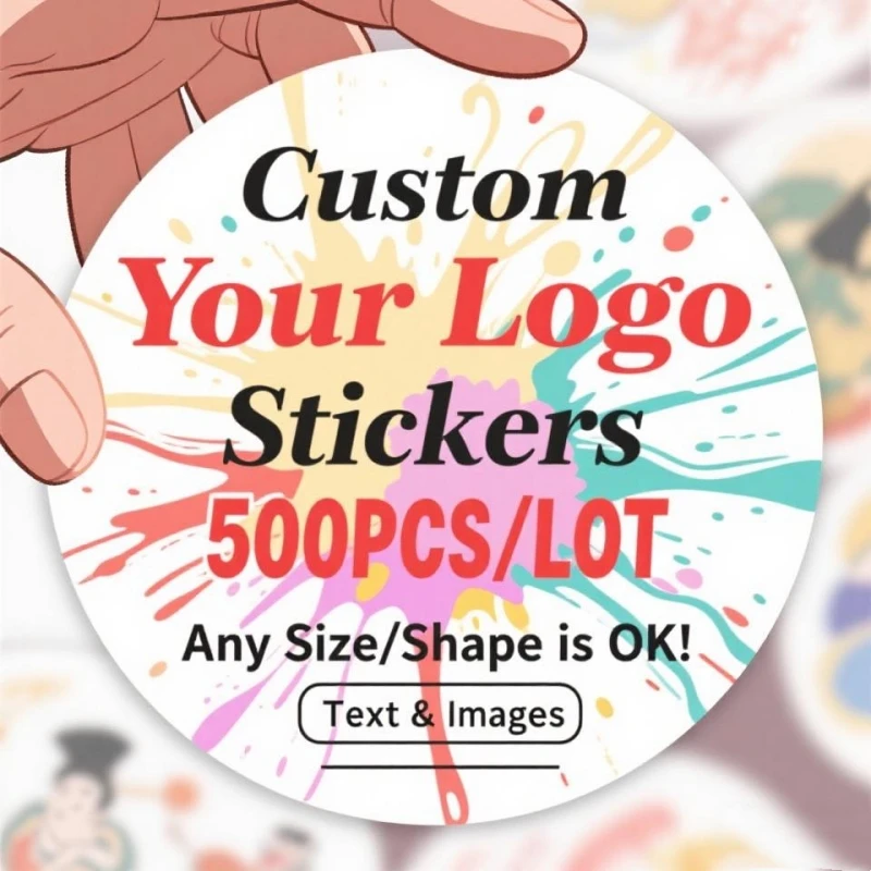 500PCS Custom Stickers with Personalized Logo Design Your Own Wedding Birthday Gift Box Stickers for Business Brand Promotion
500PCS Custom Stickers with Personalized Logo Design Your Own Wedding Birthday Gift Box Stickers for Business Brand Promotion