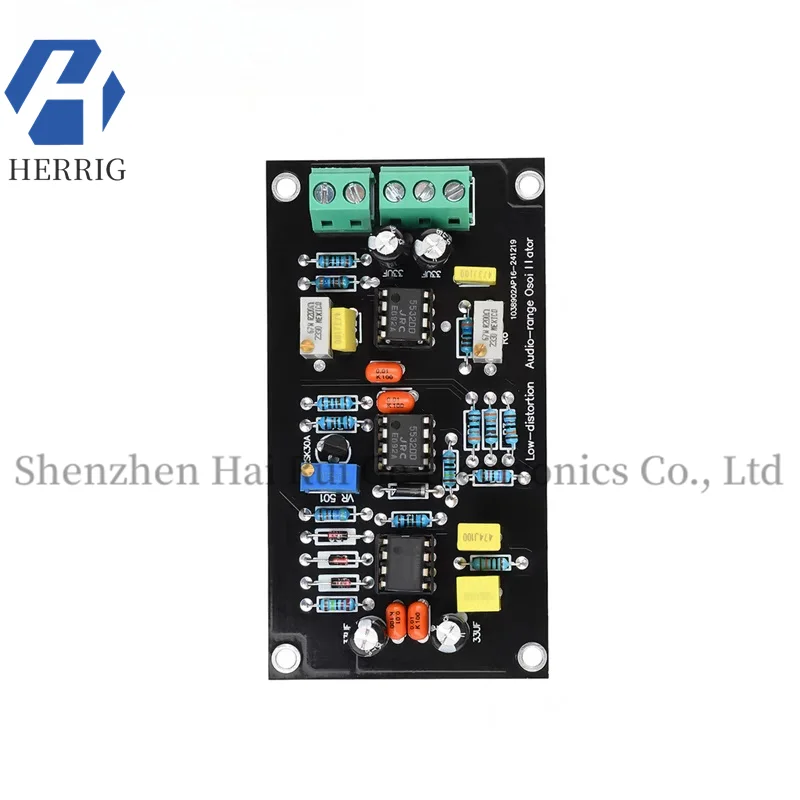 1KHz sine wave signal generator, ultra-low distortion oscillator, circuit board, harmonic distortion test, level test
1KHz sine wave signal generator, ultra-low distortion oscillator, circuit board, harmonic distortion test, level test