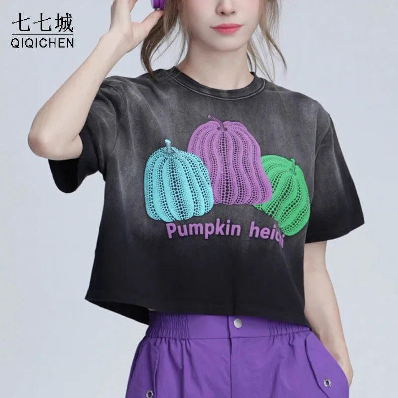Summer Streetwear T-shirt Women Cotton Cartoon Print Oversize T-shirts High Street Casual Loose Short Sleeve Tees Unisex Tops
Summer Streetwear T-shirt Women Cotton Cartoon Print Oversize T-shirts High Street Casual Loose Short Sleeve Tees Unisex Tops