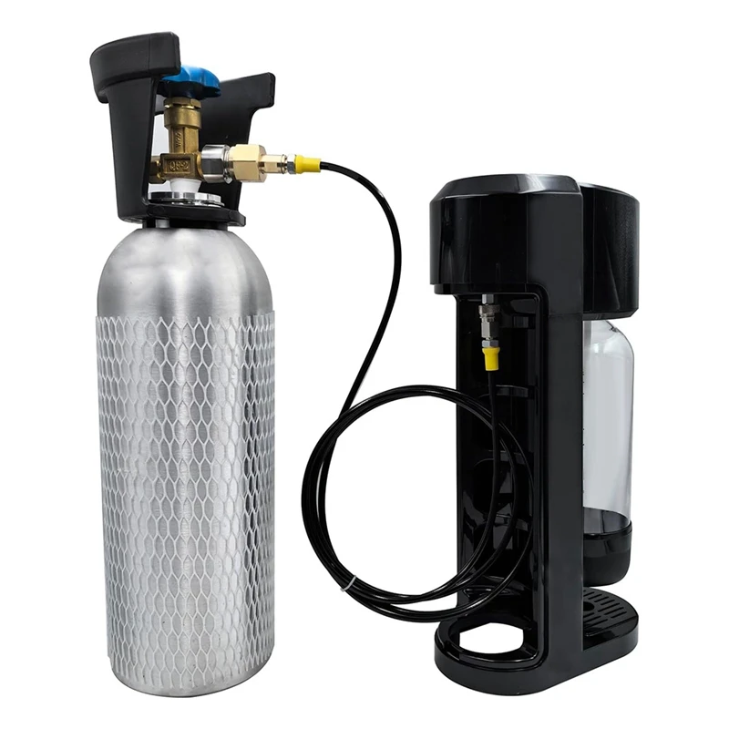 Soda Water Maker Machine Carbon Dioxide Fill Station Adapter TR21-4 for External CO2 Tank with 98 Inches Hose Kit-SPMI
Soda Water Maker Machine Carbon Dioxide Fill Station Adapter TR21-4 for External CO2 Tank with 98 Inches Hose Kit-SPMI