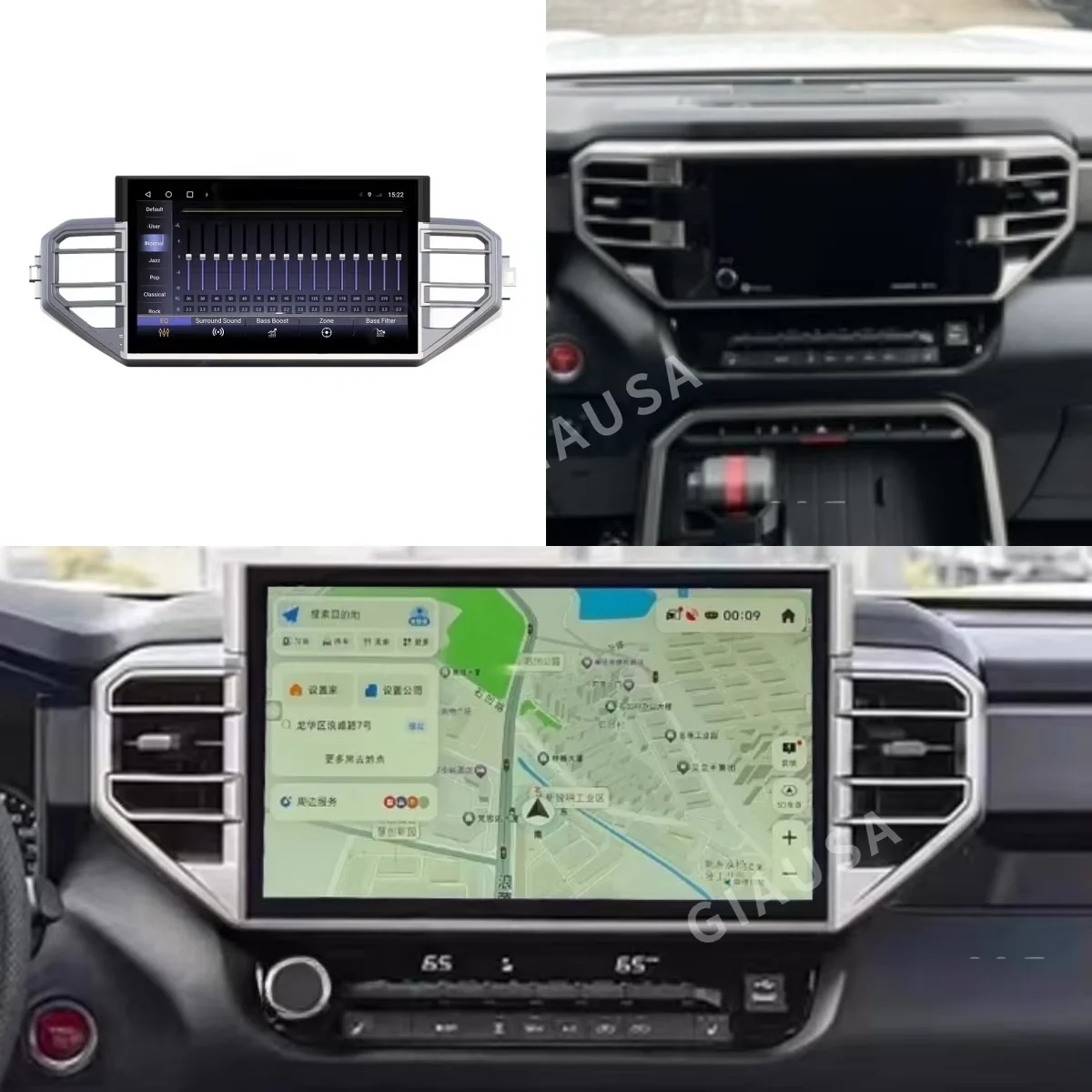 13.3 inch Touch Screen For Toyota Tundra Sequoia 2022-2023 Android 13 Car Radio Audio Stereo Multimedia Player Carplay Head Unit
13.3 inch Touch Screen For Toyota Tundra Sequoia 2022-2023 Android 13 Car Radio Audio Stereo Multimedia Player Carplay Head Unit