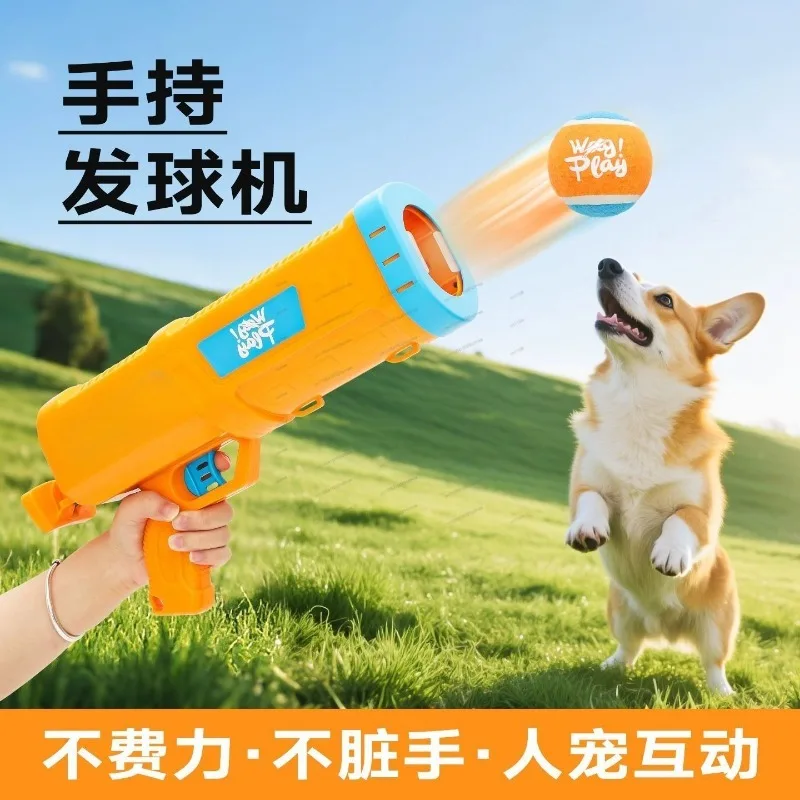 Human‑Pet Interactive Dog Toy Durable Bouncy Tennis Ball Handheld Launcher Boredom Relief Energy Consuming Tool
Human‑Pet Interactive Dog Toy Durable Bouncy Tennis Ball Handheld Launcher Boredom Relief Energy Consuming Tool