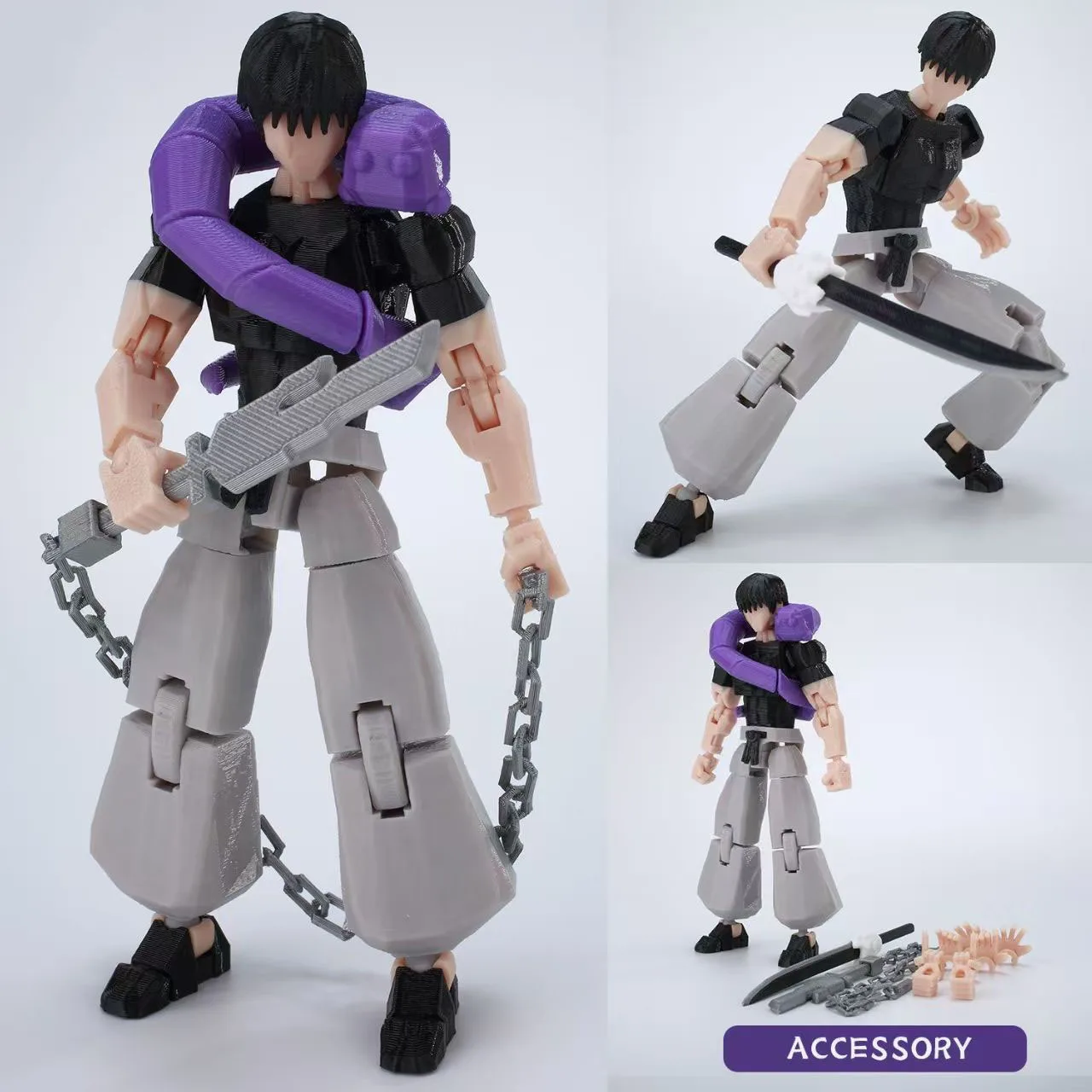 9L3D Printed Lucky Dummy 13 Jujutsu Kaisen Fushiguro Toji Anime Multi-Jointed Shapeshift Toy Action Figures Mannequin Model Gift
9L3D Printed Lucky Dummy 13 Jujutsu Kaisen Fushiguro Toji Anime Multi-Jointed Shapeshift Toy Action Figures Mannequin Model Gift