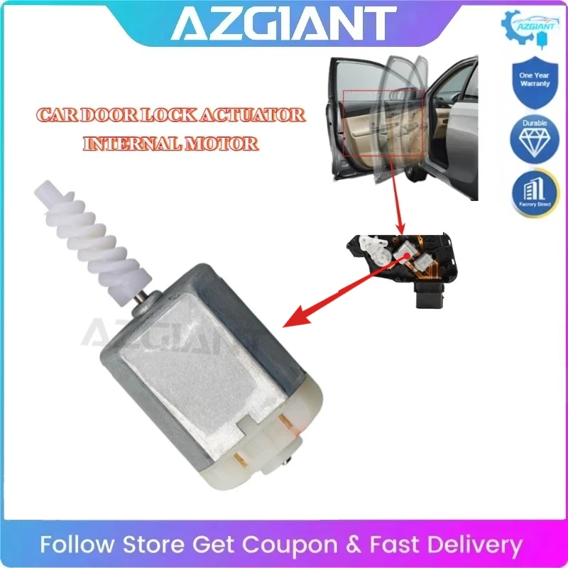 AZGIANT FC-280 Car Side Door Lock DC Motor Replacement For Mitsubishi Outlander 2.0i Auto Door Lock Repair
AZGIANT FC-280 Car Side Door Lock DC Motor Replacement For Mitsubishi Outlander 2.0i Auto Door Lock Repair