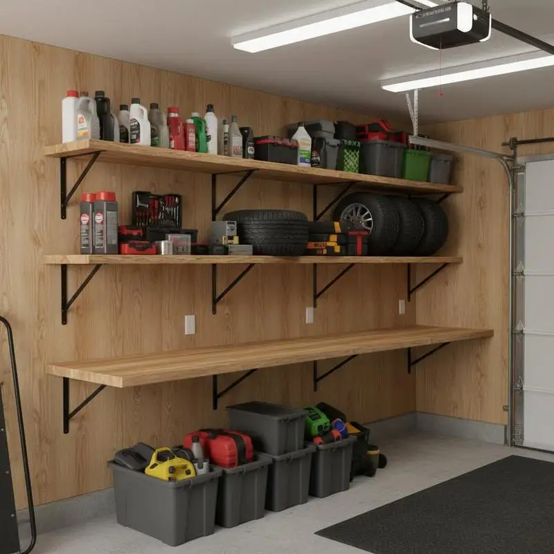 Wall Support Braces 18 x 12 in 12 Pcs For Storage Room Garage Workshop, 3mm Thickness Matte Black Triangle Design Heavy Duty Steel Construction 160 lbs Load Capacity
Wall Support Braces 18 x 12 in 12 Pcs For Storage Room Garage Workshop, 3mm Thickness Matte Black Triangle Design Heavy Duty Steel Construction 160 lbs Load Capacity
