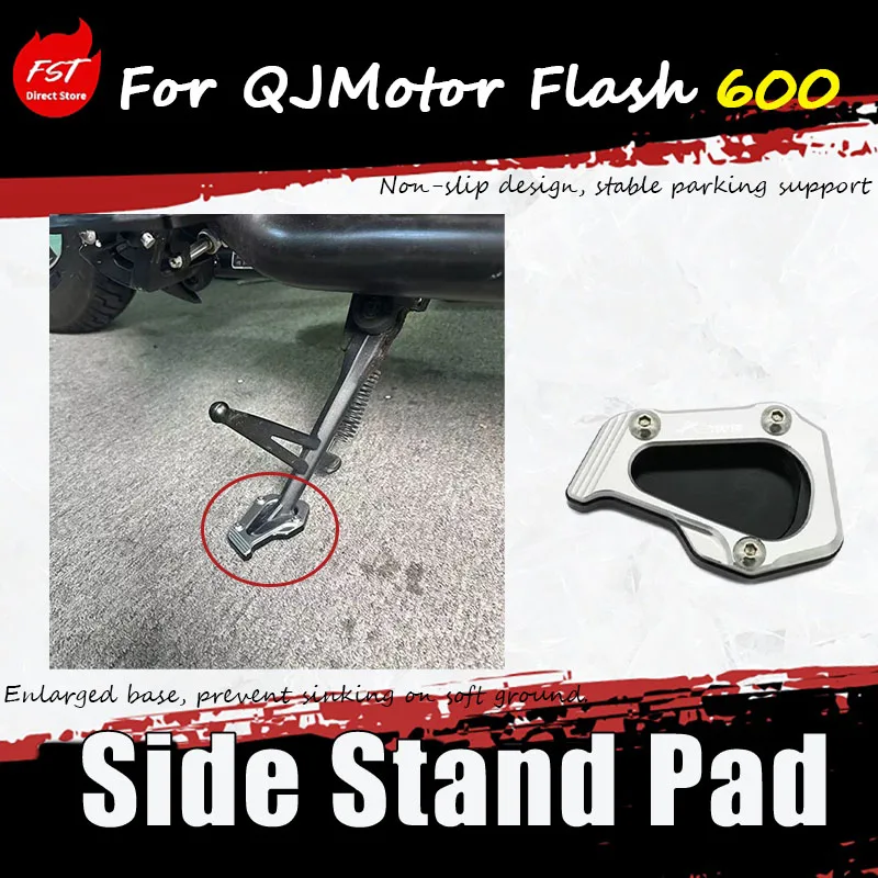 For QJMotor Flash 600 special modification accessories - enlarged seat edge footrest with additional edge support foot pads
For QJMotor Flash 600 special modification accessories - enlarged seat edge footrest with additional edge support foot pads