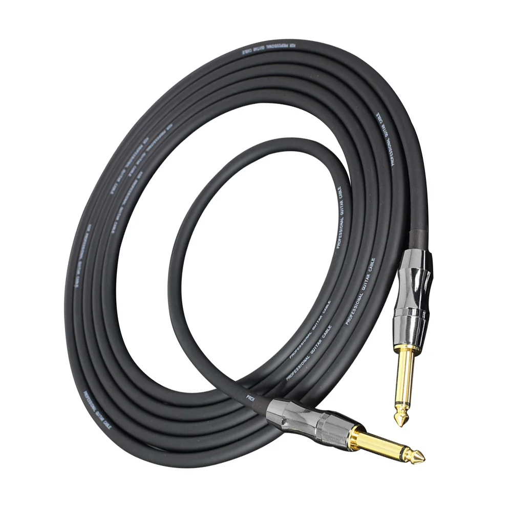 Guitar Cable Audio Wire Electric Instruments Amplifier Bass Connector Copper Clad Aluminum Professional Recording Studio
Guitar Cable Audio Wire Electric Instruments Amplifier Bass Connector Copper Clad Aluminum Professional Recording Studio