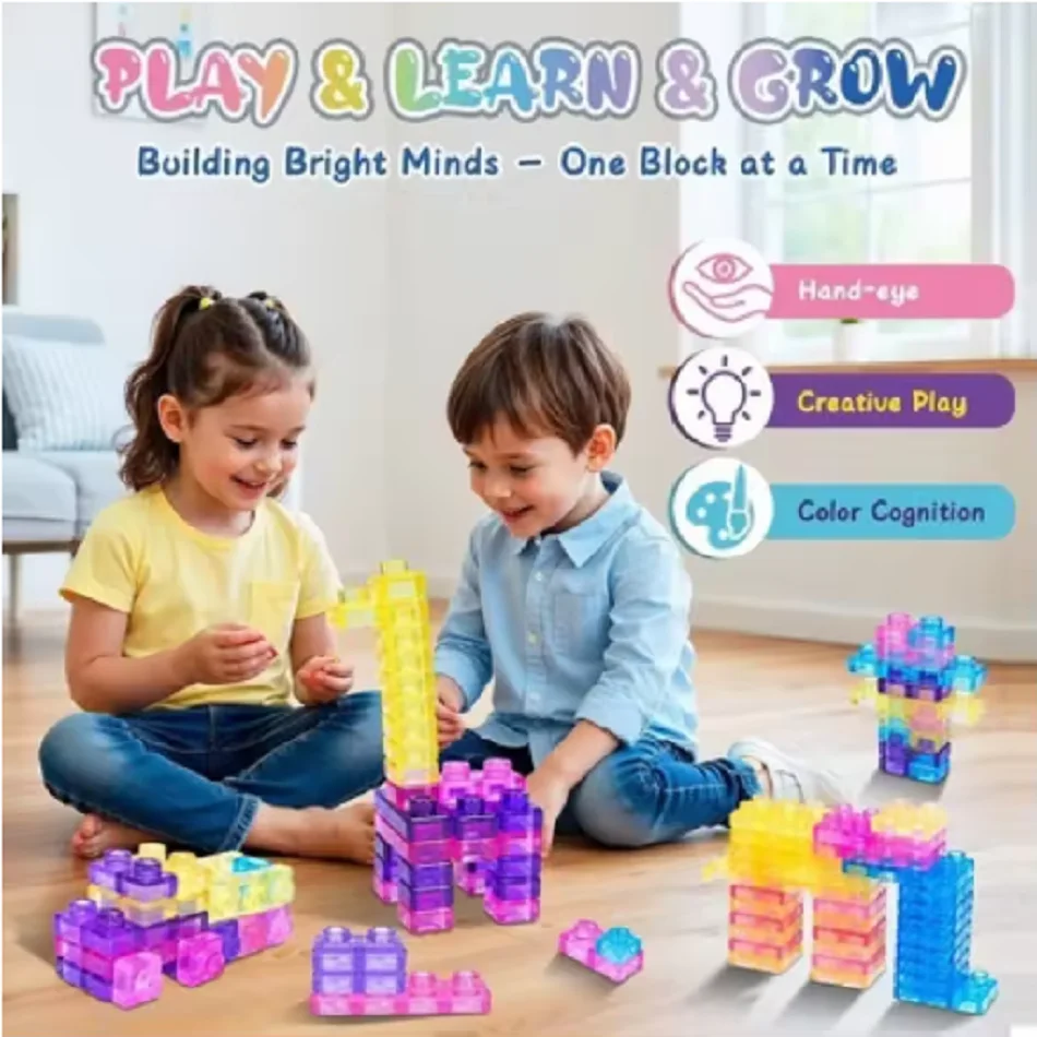 Jelly Building Blocks Decompression Children'S Assembly Building Blocks Puzzle Transparent Soft Glue Soft Hands Ability Toy
Jelly Building Blocks Decompression Children'S Assembly Building Blocks Puzzle Transparent Soft Glue Soft Hands Ability Toy