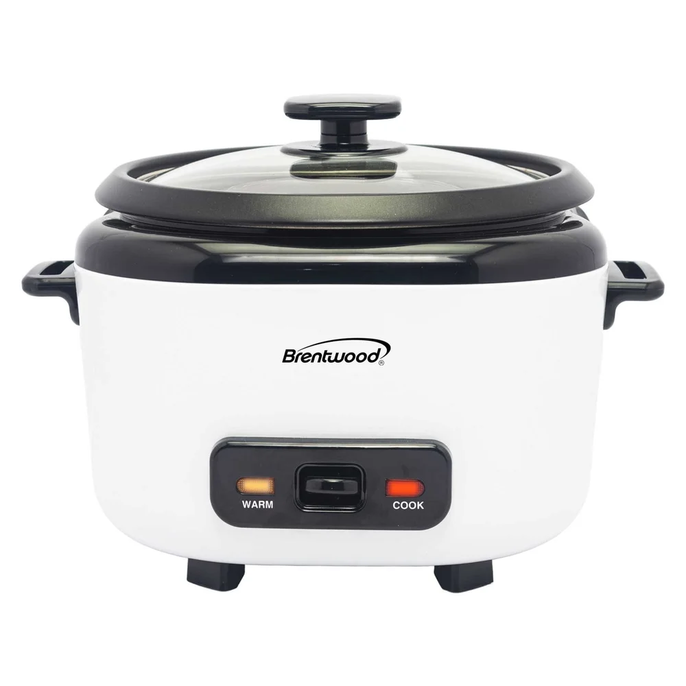 Electric Rice Cooker 400W 5-Cup Uncooked 10-Cup Cooked Non-Stick Pot One-Touch Operation with Measuring Cup Steamer Tray
Electric Rice Cooker 400W 5-Cup Uncooked 10-Cup Cooked Non-Stick Pot One-Touch Operation with Measuring Cup Steamer Tray