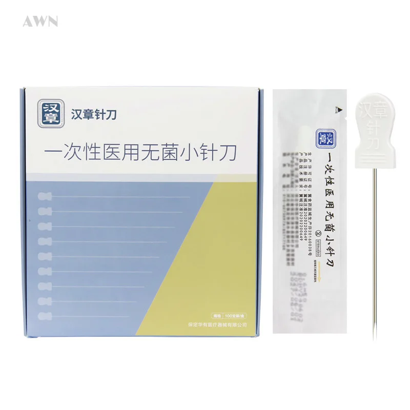 100 Pcs /Box High Quality Hanzhang Sterile Acupuncture Small Needle Knife Ultrafine Blade Needle Body Acupotomology Tool
100 Pcs /Box High Quality Hanzhang Sterile Acupuncture Small Needle Knife Ultrafine Blade Needle Body Acupotomology Tool