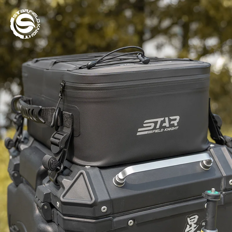 SFK Universal Motorcycle Bag Deep Waterproof Rear Seat Aluminum Box 13L Capacity Expansion Box Suitcase Riding Equipment Luggage
SFK Universal Motorcycle Bag Deep Waterproof Rear Seat Aluminum Box 13L Capacity Expansion Box Suitcase Riding Equipment Luggage