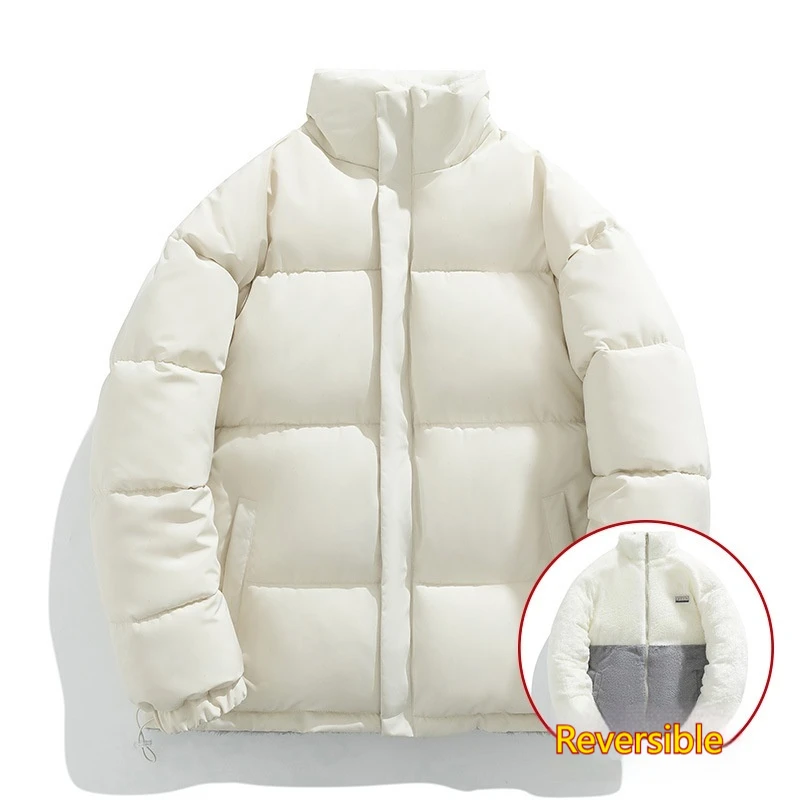 Cotton Clothes Men's Winter New Model with Lamb Velvet Thickened Couple Stand-up Collar Casual Trend Cotton Jacket Cotton Jacket
Cotton Clothes Men's Winter New Model with Lamb Velvet Thickened Couple Stand-up Collar Casual Trend Cotton Jacket Cotton Jacket