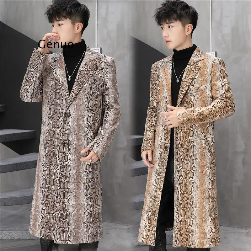 Men New 2021 Print Slim-Fitting Leopard Print Crew-Neck Casual Jacket Coat Male Cross-Border European And American Men's Autumn
Men New 2021 Print Slim-Fitting Leopard Print Crew-Neck Casual Jacket Coat Male Cross-Border European And American Men's Autumn
