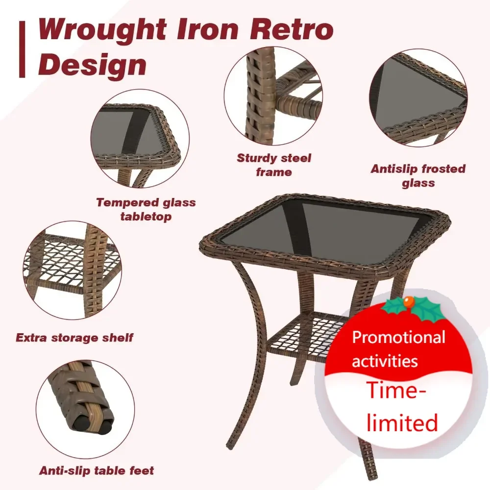 Hot salesHot-selling3 Pieces Patio Furniture Set, Outdoor Swivel Rocker Patio Chairs, Wicker Patio Bistro Set with Rocking Chair
Hot salesHot-selling3 Pieces Patio Furniture Set, Outdoor Swivel Rocker Patio Chairs, Wicker Patio Bistro Set with Rocking Chair