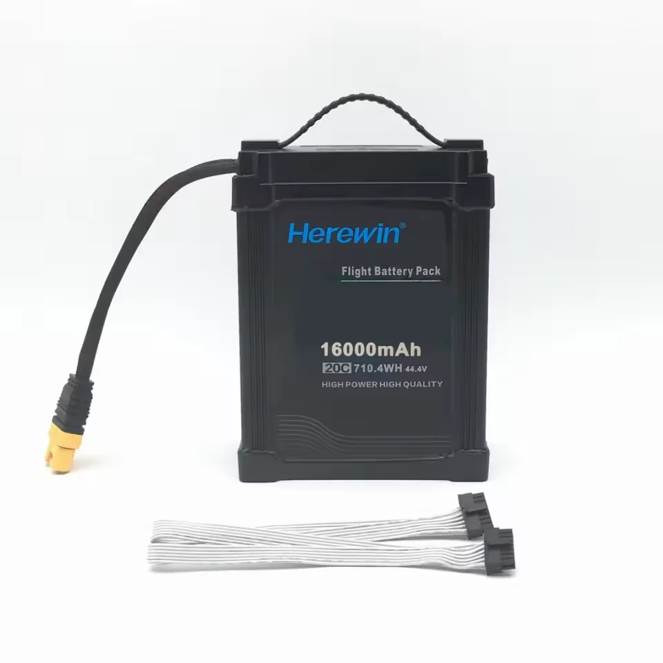Intelligent LiPo Battery For Herewin 16000mAh 12S Agricultural Drone Frame Aircraft
Intelligent LiPo Battery For Herewin 16000mAh 12S Agricultural Drone Frame Aircraft
