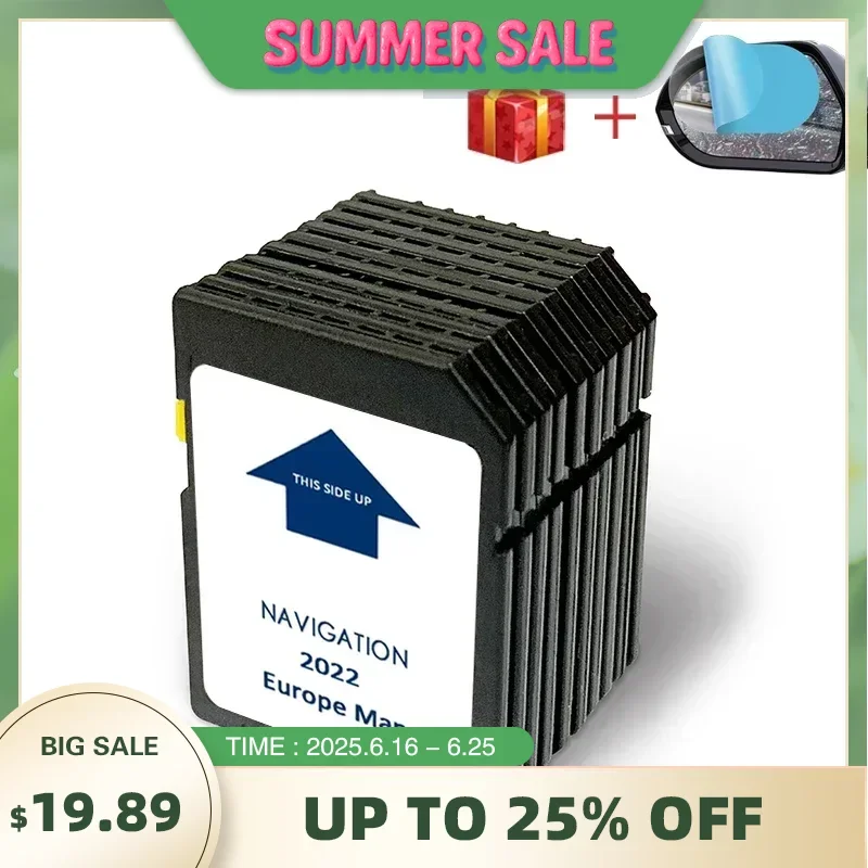 Full Capacity Europe Map Version Software 2022 New Gps Navigation SD Card for IVECO XP Daily
Full Capacity Europe Map Version Software 2022 New Gps Navigation SD Card for IVECO XP Daily