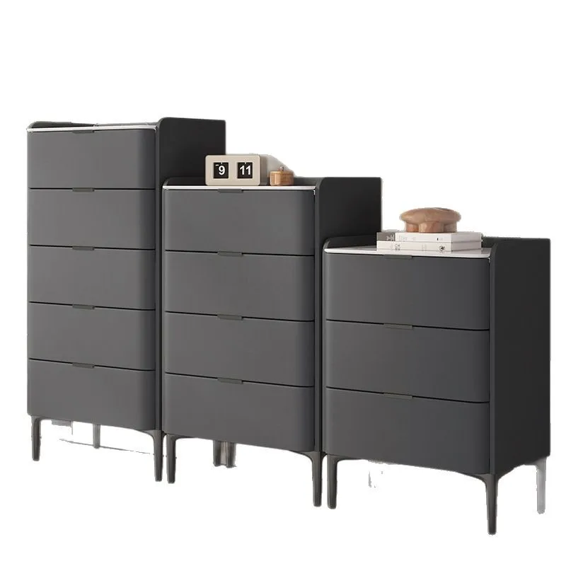 Light luxury solid wood chest of drawers Bedroom storage locker Simple bedside locker
Light luxury solid wood chest of drawers Bedroom storage locker Simple bedside locker