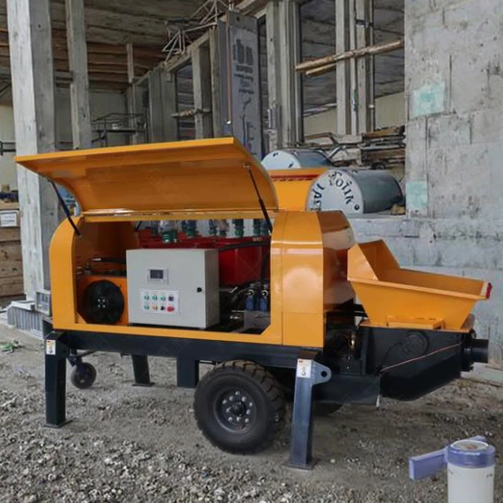 Construction Machinery For Pouring Inclined Secondary Structure Of Mortar Diesel Mobile Concrete Pump
Construction Machinery For Pouring Inclined Secondary Structure Of Mortar Diesel Mobile Concrete Pump