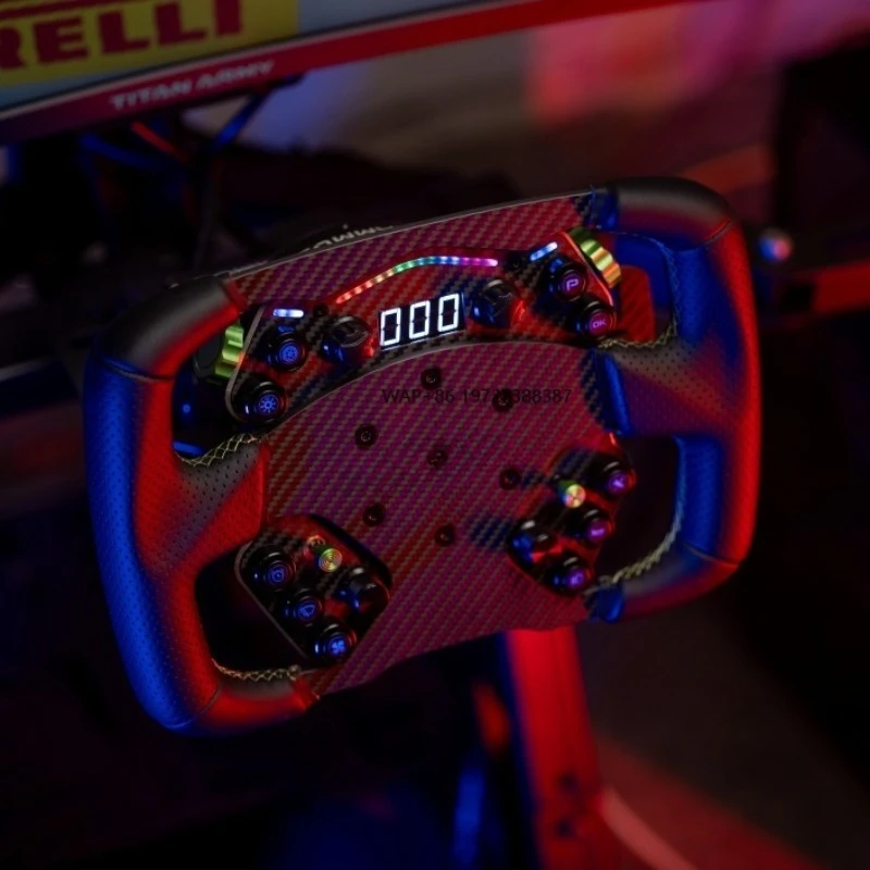 C12 Direct Drive Base Simulator Gaming Steering Wheel Racing Driving Wheel and Pedals for PC Game