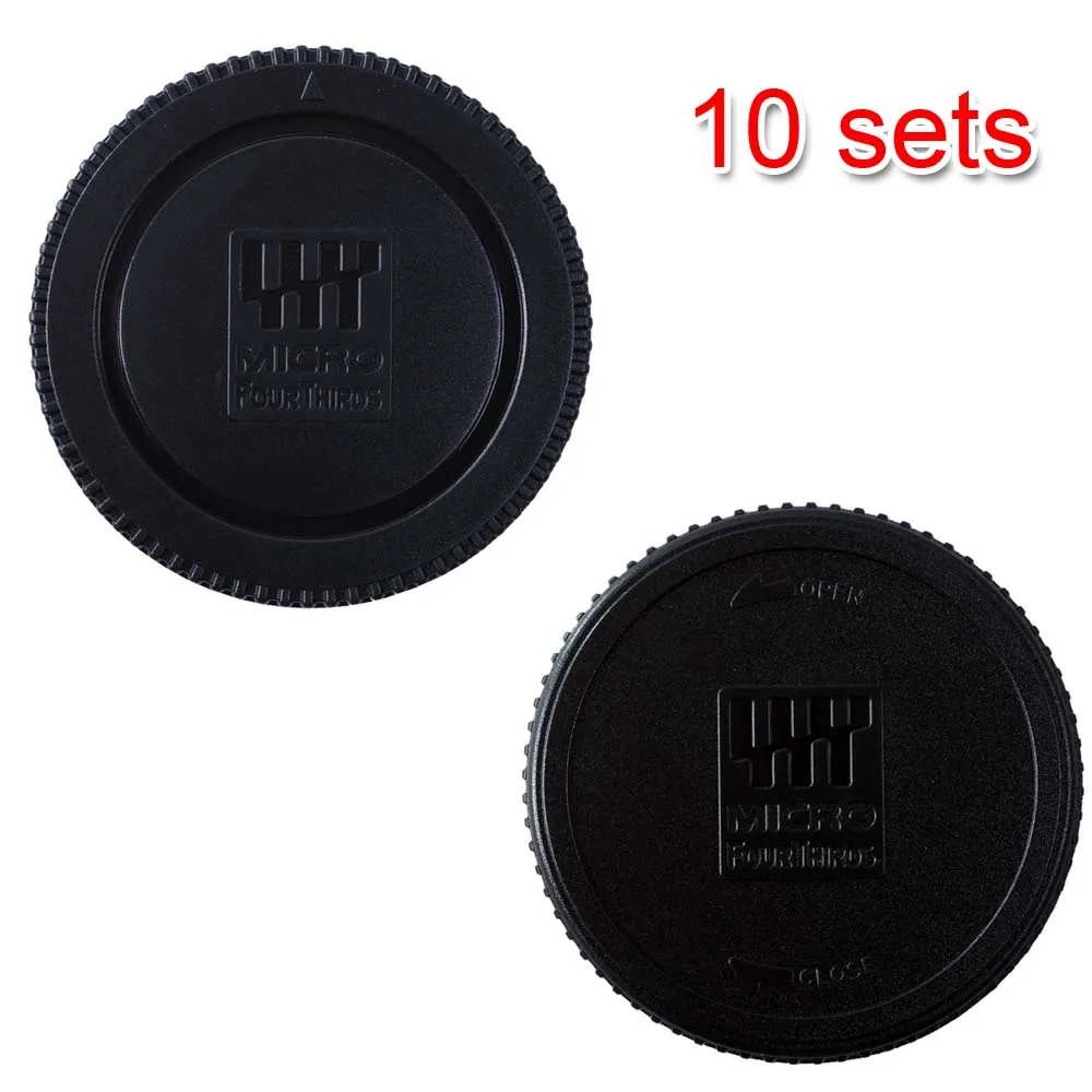 10 комплектов защитных крышек для корпуса камеры и задних объективов для Olympus Panasonic LUMIX M4/3 Micro Four Thirds
10 комплектов защитных крышек для корпуса камеры и задних объективов для Olympus Panasonic LUMIX M4/3 Micro Four Thirds
