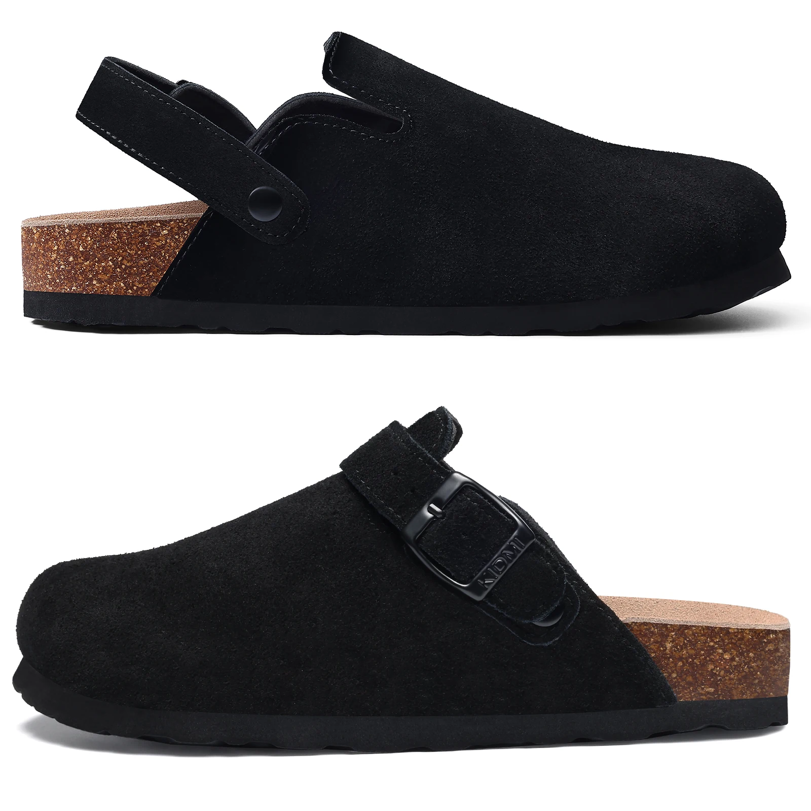 Litfun New Fashion Women's Clogs with Adjustable Strap Cork Footbed Leather Mules with Arch Support Unisex Outdoor Potato Shoes
Litfun New Fashion Women's Clogs with Adjustable Strap Cork Footbed Leather Mules with Arch Support Unisex Outdoor Potato Shoes
